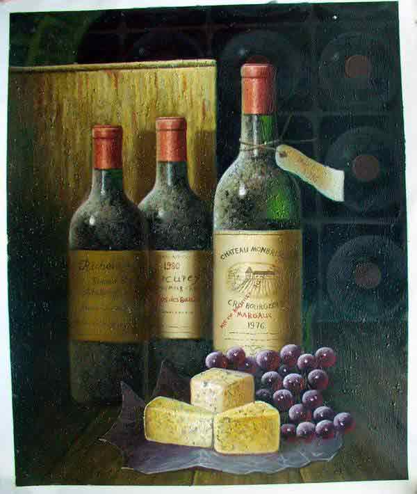 Oil painting for sale:bottle23