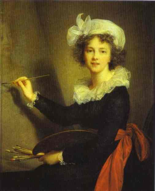 Oil painting:Self-Portrait. 1790