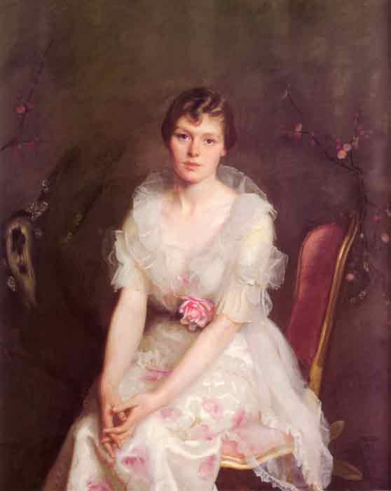 Oil painting for sale:Portrait of Louise Converse, 1915