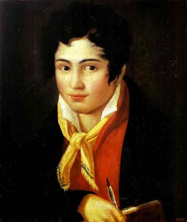 Oil painting:Self-portrait. 1810