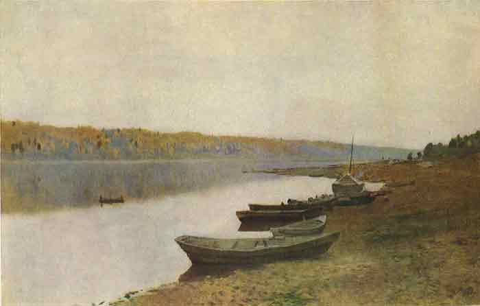 Oil painting for sale:By the Volga River, 1888