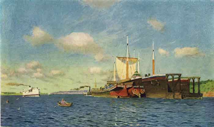 Oil painting for sale:Fresh Wind, 1895