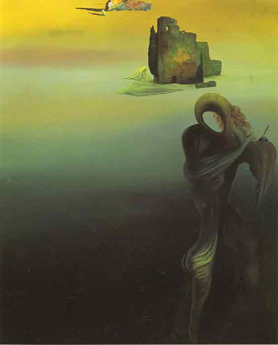 Oil painting for sale:Gradiva Findsthe Anthropomorphic Ruins, 1939