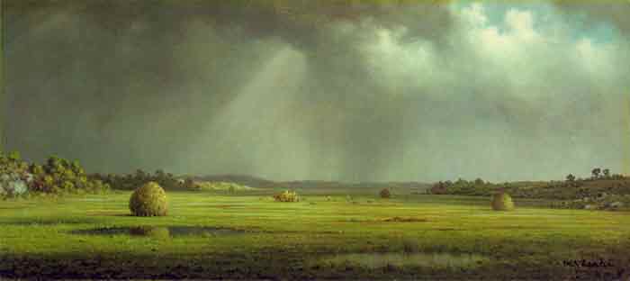 Oil painting for sale:Newburyport Meadows, c.1872-1878