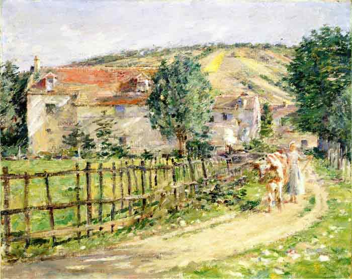 Oil painting for sale:Road by the Mill, 1892