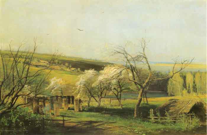 Oil painting for sale:Rural Landscape, 1867