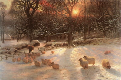 Oil painting for sale:Shortening of Winter Day