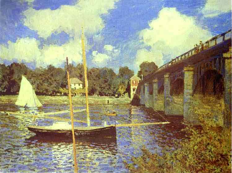 The Road Bridge at Argenteuil. 1874.