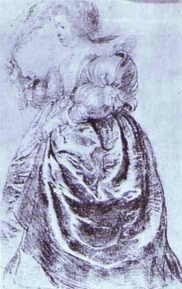 Young Woman with an Ostrich Plum. 1632