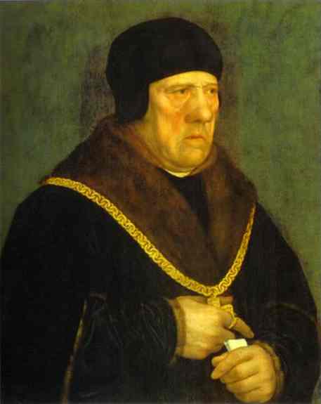 Oil painting:Portrait of Sir Henry Wyatt.