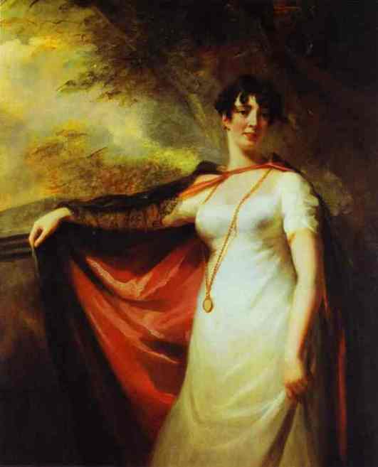 Oil painting:Portrait of Mrs. Anne Hart. c.1810