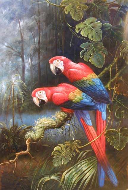 Oil painting for sale:birds-039