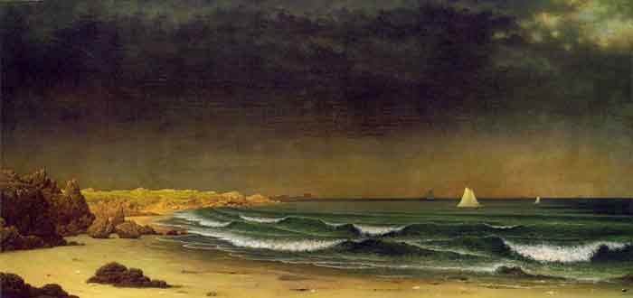 Oil painting for sale:Approaching Storm, Beach Near Newport, c.1866-1867