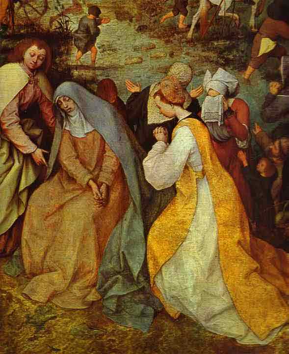 The Procession to Calvary. Detail. 1564