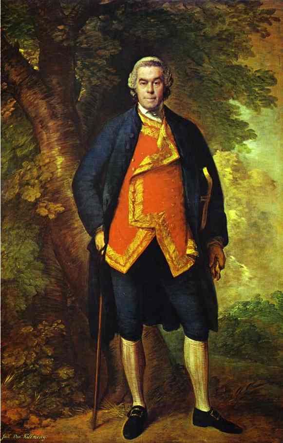 Oil painting:John, 10th Viscount Kilmorey. About 1768