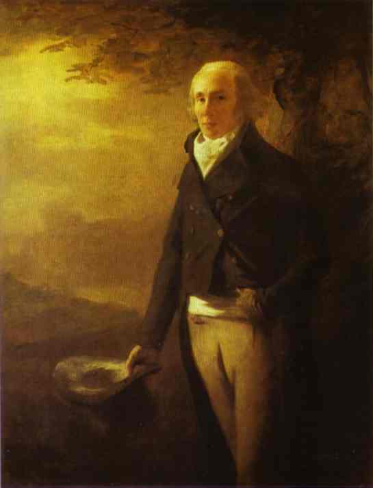 Oil painting:Portrait of David Anderson. c.1790