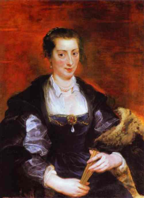 Oil painting:Portrait of Isabella Brant (?). c.1626