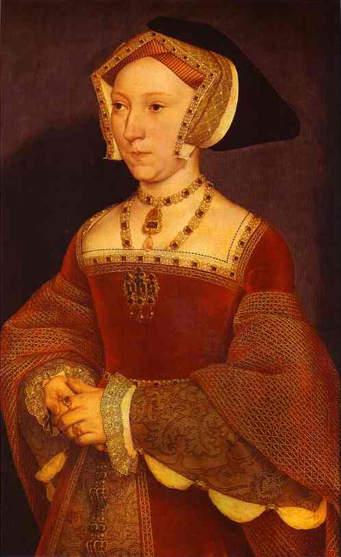Oil painting:Portrait of Jane Seymour. 1537