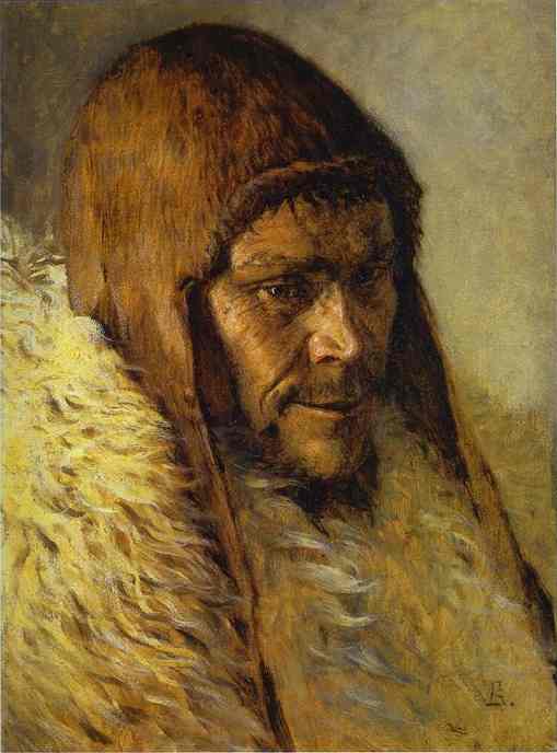 Oil painting:Zyrian. 1893