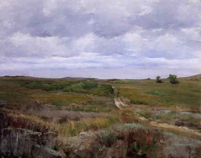 Oil painting for sale:Over the Hills and Far Away, 1897