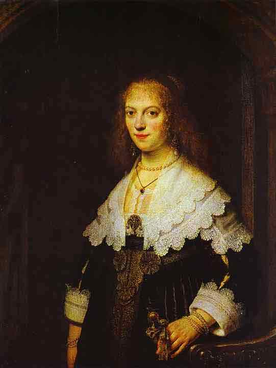 Portrait of Maria Trip. 1639