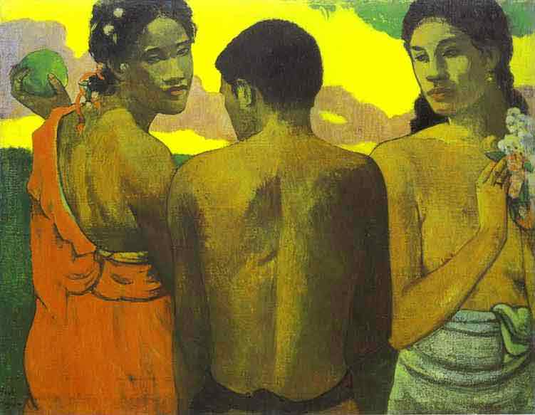 Three Tahitians. 1899