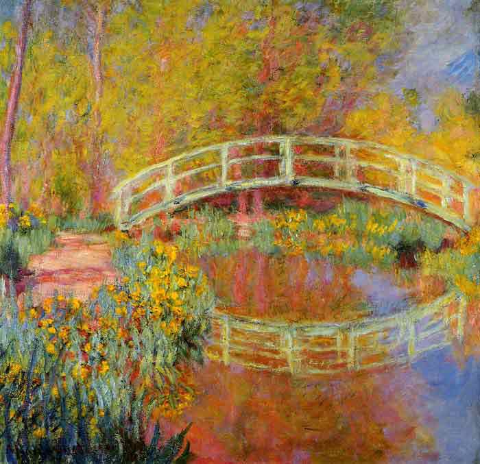 Oil painting for sale:The Japanese Bridge at Giverny, 1896