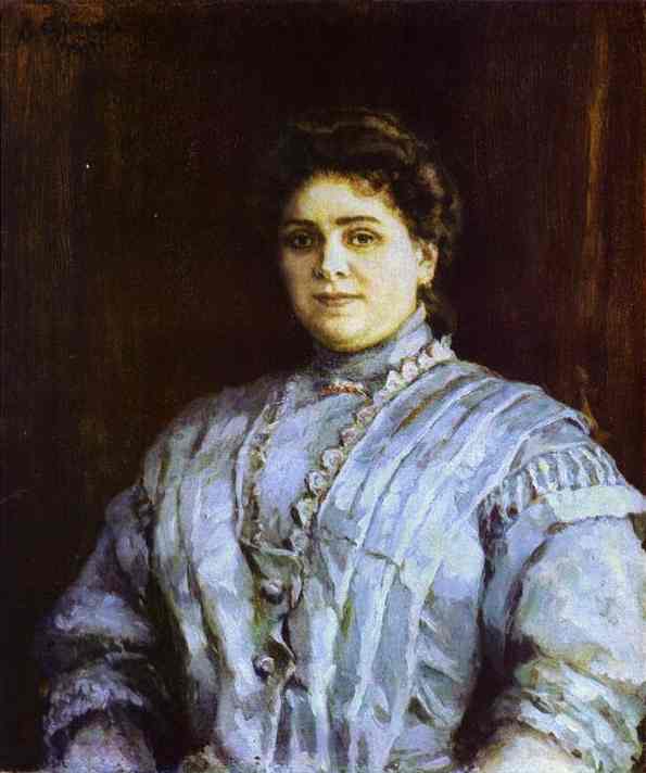 Oil painting:Portrait of a Woman. 1903