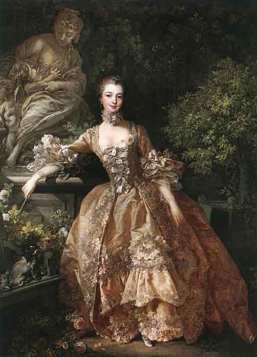 Oil painting for sale:Portrait of Marquise de Pompadour, 1759