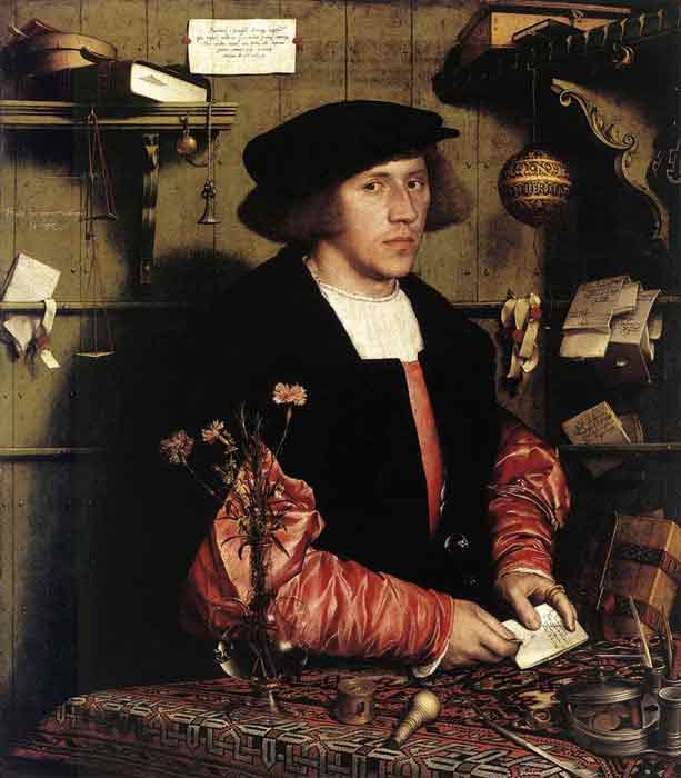 Oil painting for sale:Portrait of the Merchant Georg Gisze, 1532