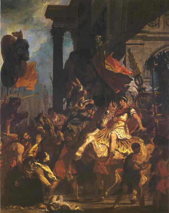 Oil painting for sale:The Justice of Trajan