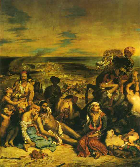 Oil painting for sale:The Massacre at Chios