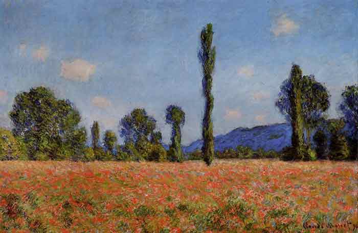 Oil painting for sale:Poppy Field , 1890