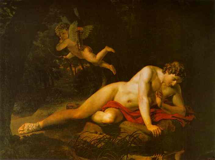 Oil painting:Narcissus. 1819