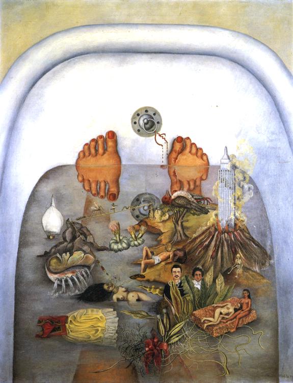 Oil painting:What the Water Gave Me. 1938