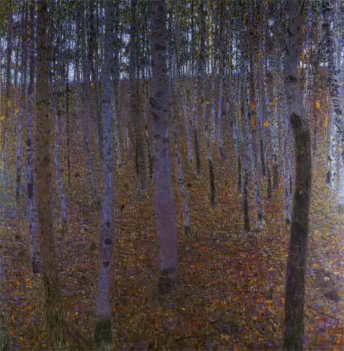 Oil painting for sale:Beech Wood I, 1902