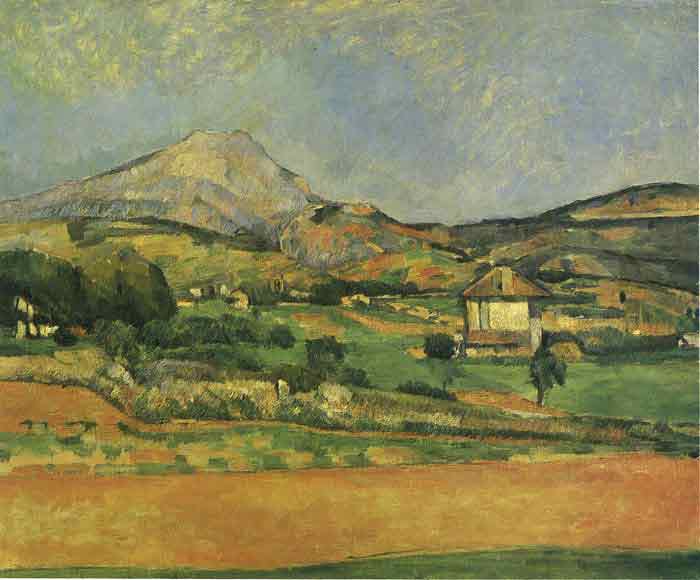 Oil painting for sale:Sainte- Victoire Mountain, 1885