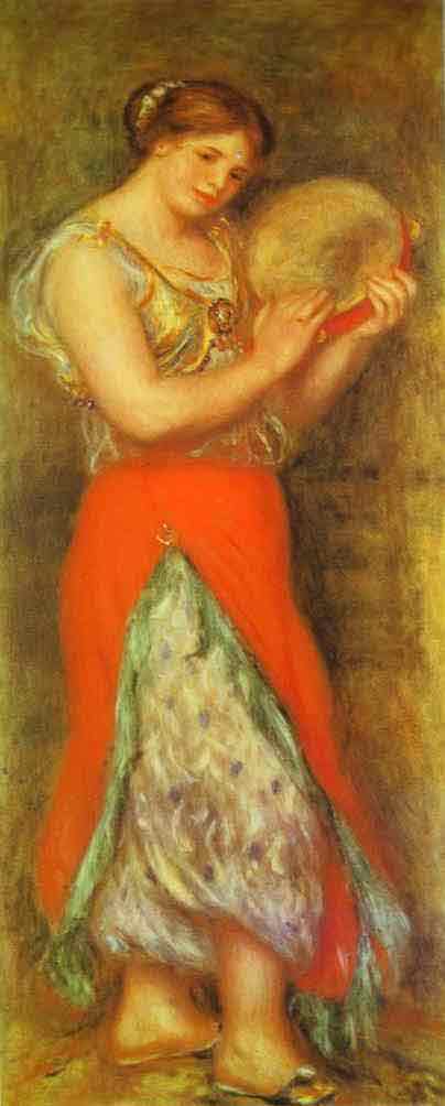 Dancer with Tambourne (Gabrielle Renard). 1909