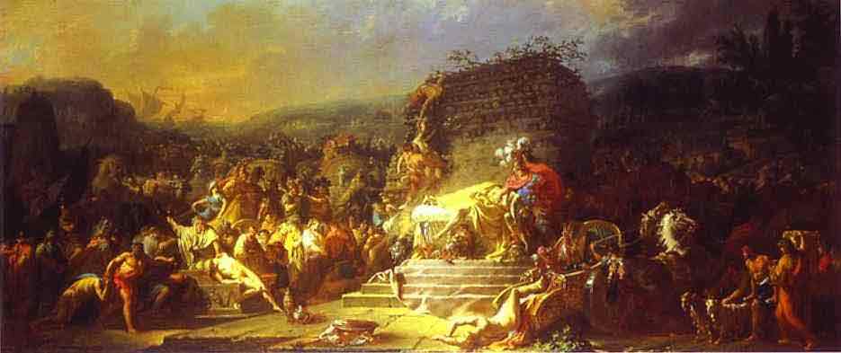 The Funeral of Patroclus. 1778