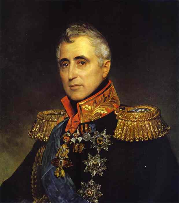 Oil painting:Portrait of Count C. A. Pozzo di Borgo. 1833-1835