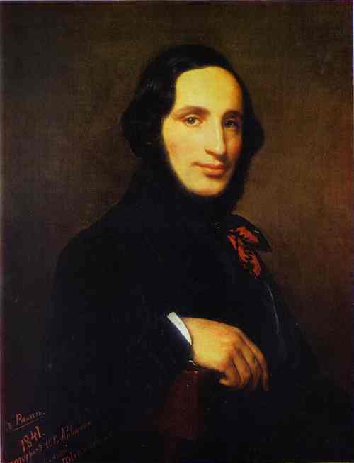 Oil painting:Portrait of the Artist Ivan Aivazovsky. 1841