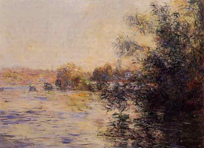 Oil painting for sale:Evening Effect of the Seine, 1881