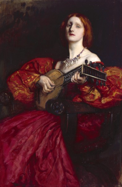 A Lute Player