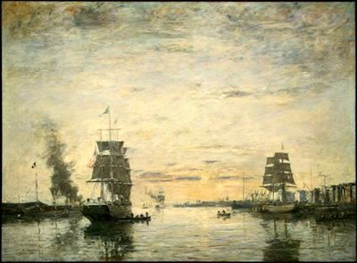 Entrance to the Harbour, Le Havre