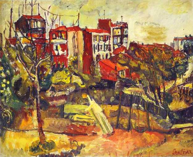 Landscape with Red Houses