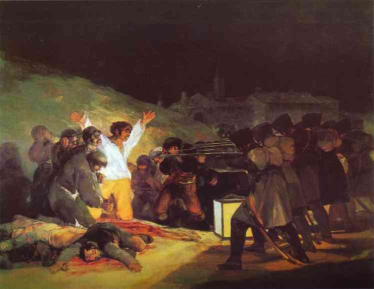 The Third of May 1808 - the Execution of the Defenders of Madrid