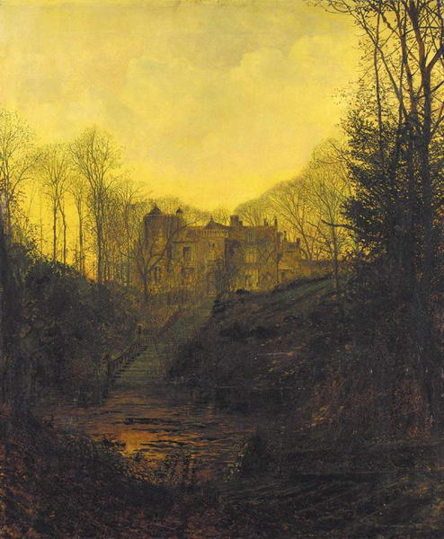 A Manor House in Autumn