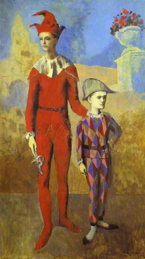 Acrobat and Young Harlequin