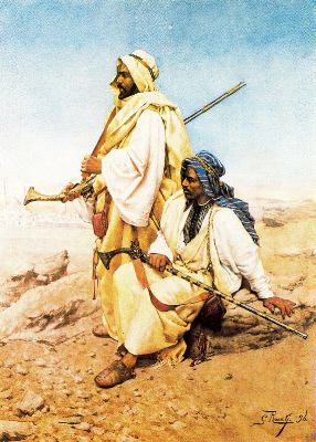 Arabs Approaching a Town