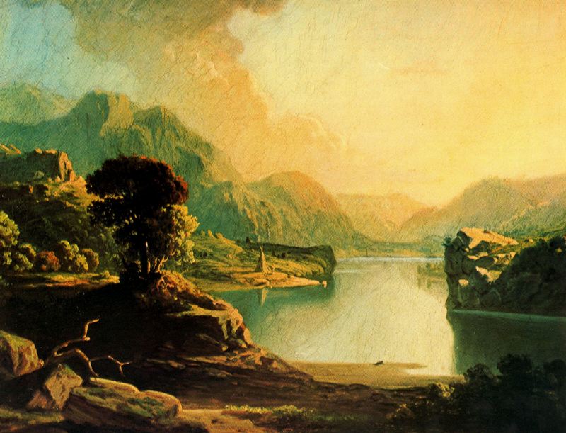 Landscape with Indian Encampment